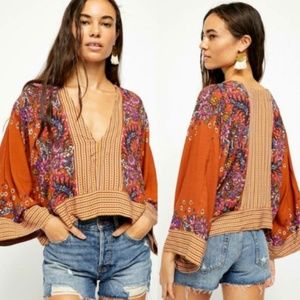 Free People Mix n Match Blouse